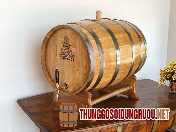 Thùng gỗ sồi ngâm rượu Thùng gỗ sồi ngâm rượu