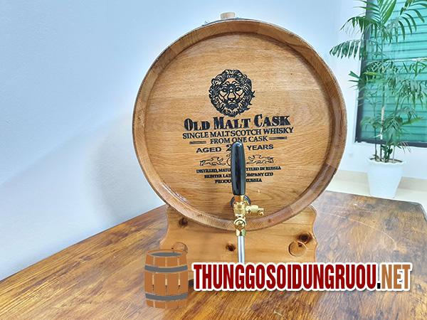Thùng gỗ sồi nhập khẩu Thùng gỗ sồi nhập khẩu