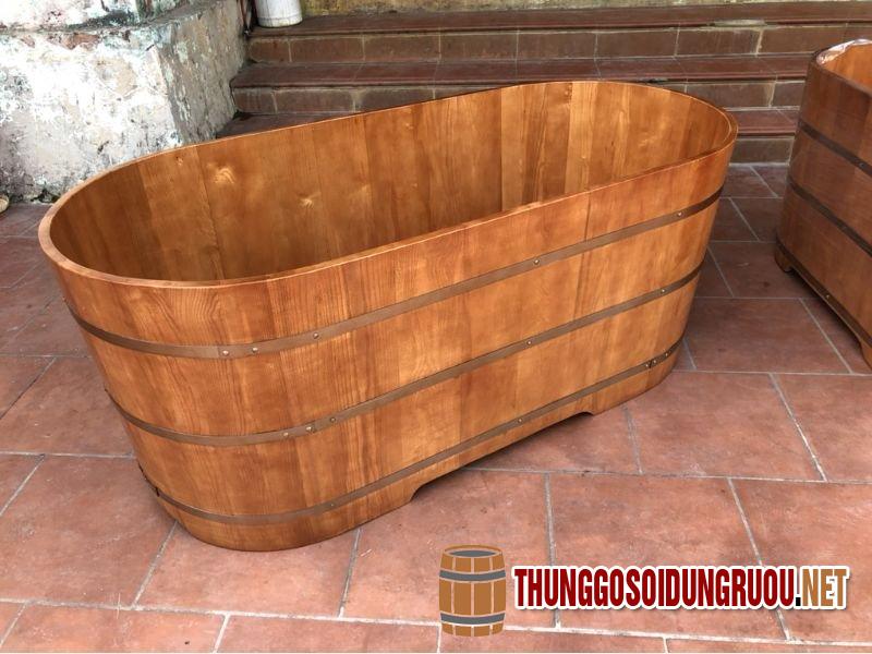 Các loại gỗ được sử dụng để làm lên bồn tắm gỗ