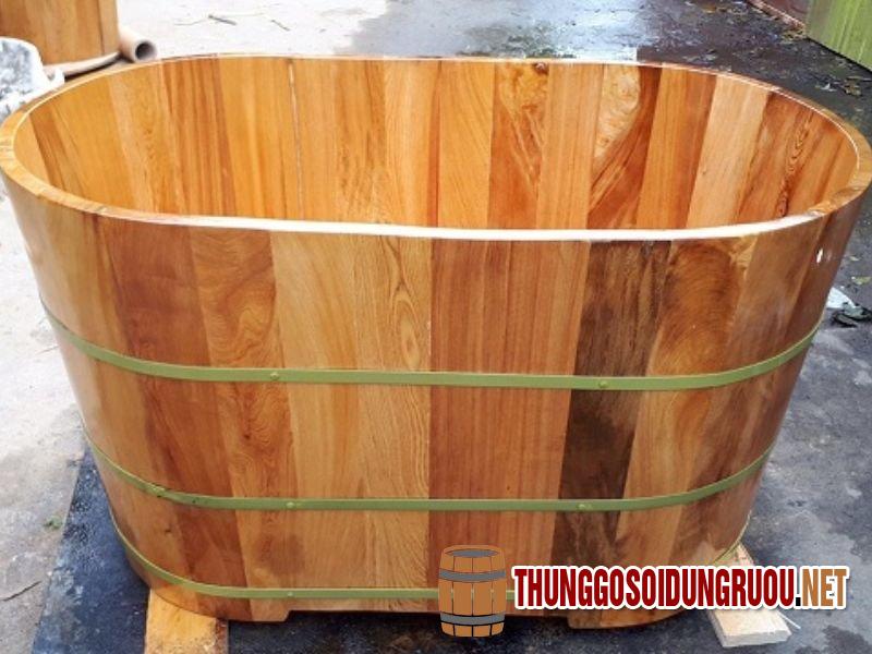 Bồn tắm gỗ và công dụng của nó 
