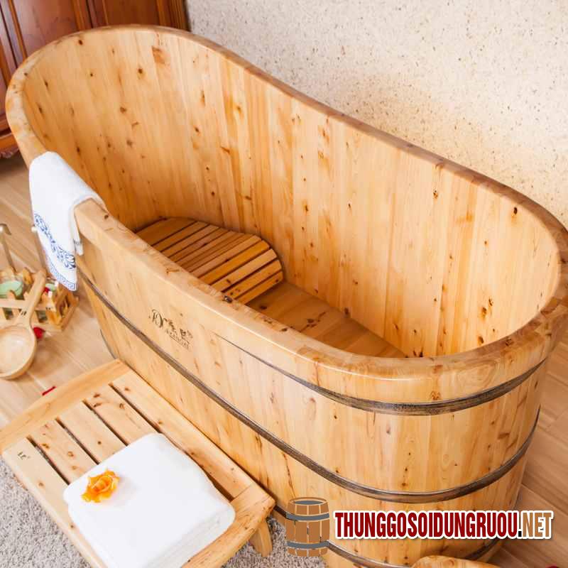 Bồn tắm gỗ - Lựa chọn hoàn hảo cho phòng tắm sang trọng